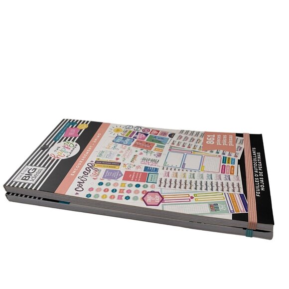 The Happy Planner Sticker Book Lot of 2 Encouragement Quotes - Picture 4 of 4